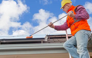 North Scale soft wash roof cleaning